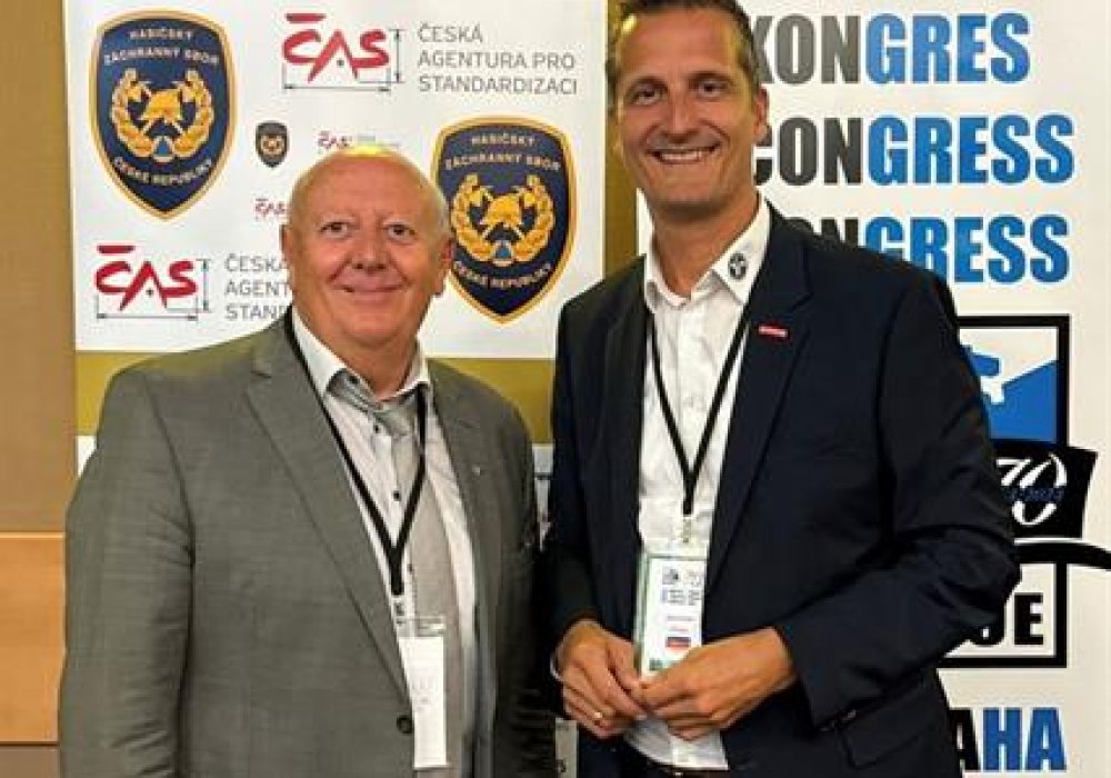 Im Bild: Oswald Wilhelm (links) und Alexis Gula.