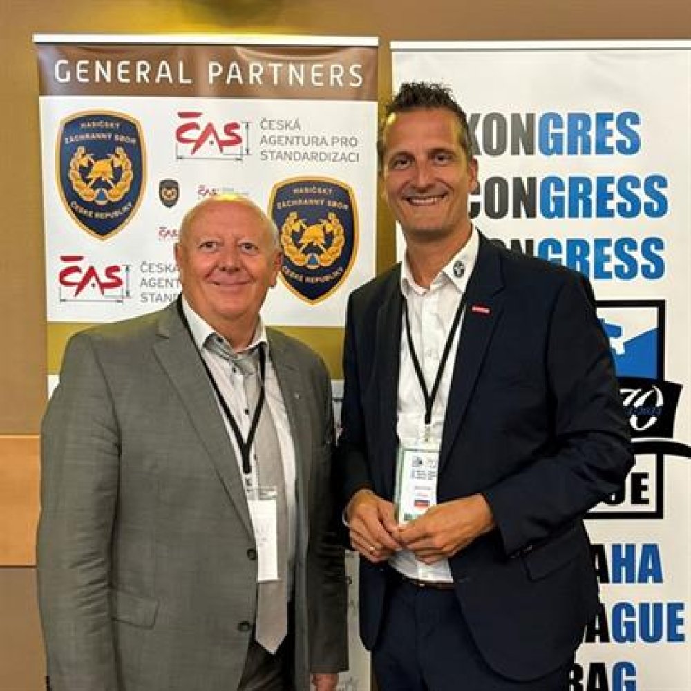 Im Bild: Oswald Wilhelm (links) und Alexis Gula.